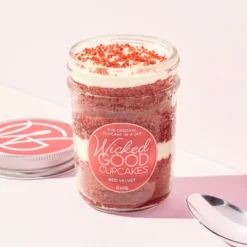 Cupcake 2-Pack & Red Blend Gift Set 12 Cupcake 2-Pack & Red Blend Gift Set -HICKORY FARMS Sales 003561 label alt orchid