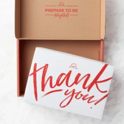 Thank You Cheese & Sausage Lover's Gift Box -HICKORY FARMS Sales 14 thank you mailer alt