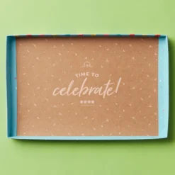 Birthday Charcuterie & Sweets Gift Box -HICKORY FARMS Sales 18 birthday lid inside 1