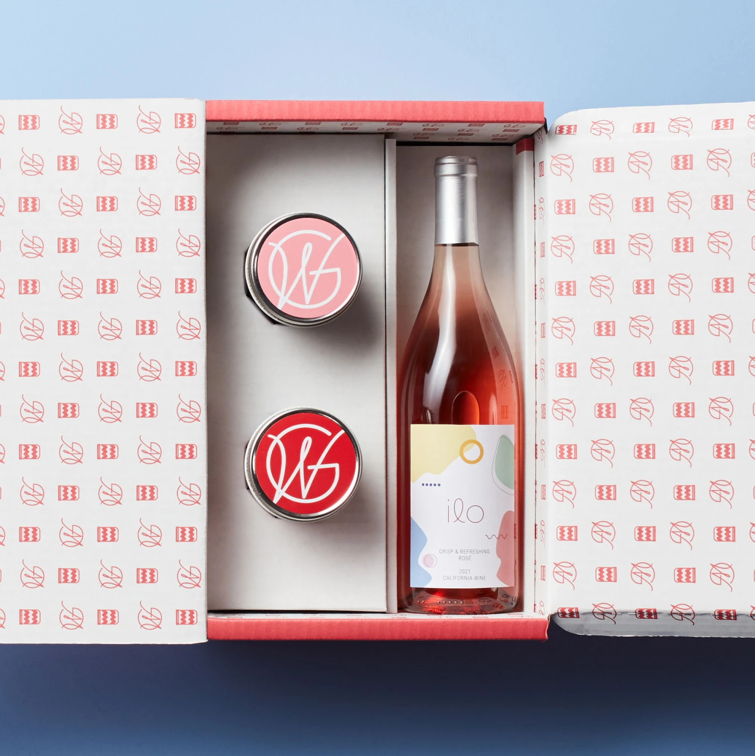 Cupcake 2-Pack & Rosé Gift Set 4 Cupcake 2-Pack & Rosé Gift Set - Image 2
