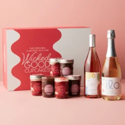 Cupcake 6-Pack & Rosé + Moscato 13 Cupcake 6-Pack & Rosé + Moscato -HICKORY FARMS Sales cupcake 6 pack wine gift set 003630 2
