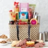 Deluxe Gourmet Picnic Gift Basket -HICKORY FARMS Sales deluxe gourmet picnic gift basket 006547 1 2