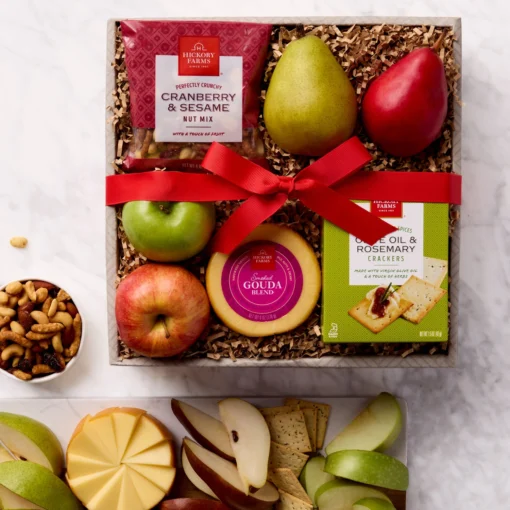 Fruit & Snack Gift Box 3 Fruit & Snack Gift Box -HICKORY FARMS Sales fruit snack gift box 006998 1 5