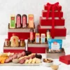 Gourmet Meat & Cheese Gift Tower 2 Gourmet Meat & Cheese Gift Tower -HICKORY FARMS Sales gourmet meat cheese gift tower 123340 1 2