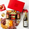 Hearty Bites & Chardonnay Gift Set -HICKORY FARMS Sales hearty bites and chardonnay gift set 011086 1.1 1