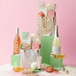 Luxury Spa & Sparkling Wine Gift Set -HICKORY FARMS Sales kw totecomp alt