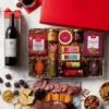 Premium Charcuterie & Chocolate Gift Box With Wine 2 Premium Charcuterie & Chocolate Gift Box With Wine -HICKORY FARMS Sales premium charcuterie and chocolate gift box with wine 002234 1 1