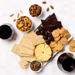 Silver Oak Wine Gift Basket -HICKORY FARMS Sales silver oak wine gift basket 007665 2 2