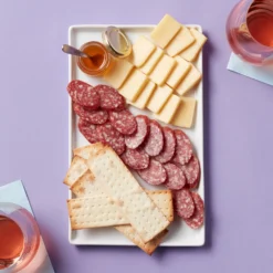Snacks & Rosé Wine Gift Set -HICKORY FARMS Sales summer snacks wine gift set 006835 2