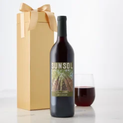 California Wine Duo Gift Set -HICKORY FARMS Sales sunsol california merlot 6594 3