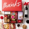 Thank You Charcuterie & Sweets Gift Box With Wine 1 Thank You Charcuterie & Sweets Gift Box With Wine -HICKORY FARMS Sales thank you charcuterie and sweets gift box with wine 006453 1