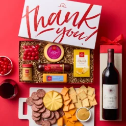 Thank You Treats & Wine Gift Set